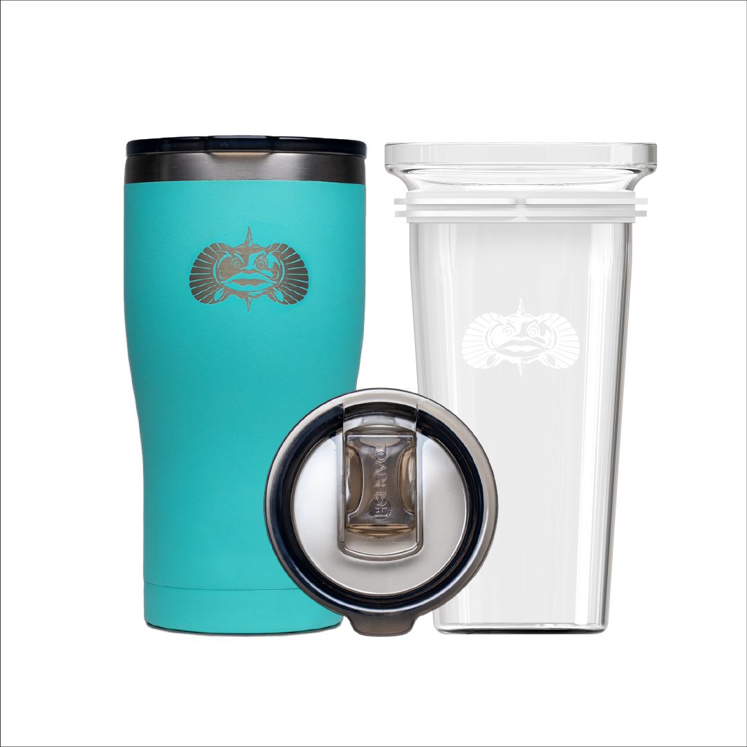 Non-Tipping 20oz Tumbler - With Lid
