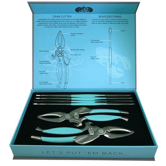 professional crab cutter & cracker seafood set