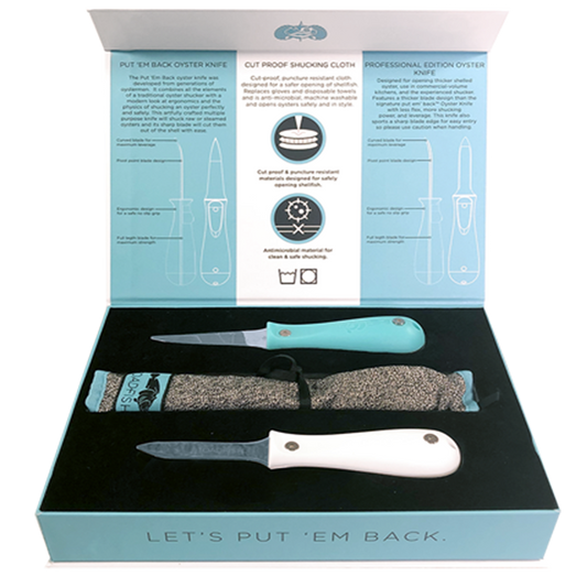 Professional Oyster Shucker Knife Bundle