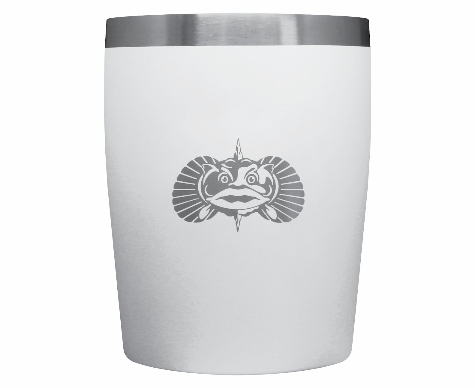 White Spirits Rocks Tumblers w/ Lid Double Wall Non Spill Non Tipping Toadfish Australia