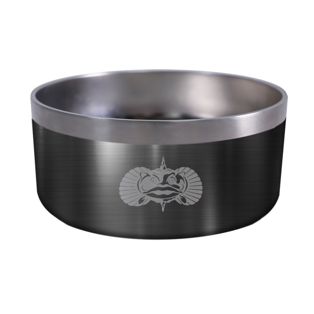 Non-Tipping Dog Bowls - With Lid