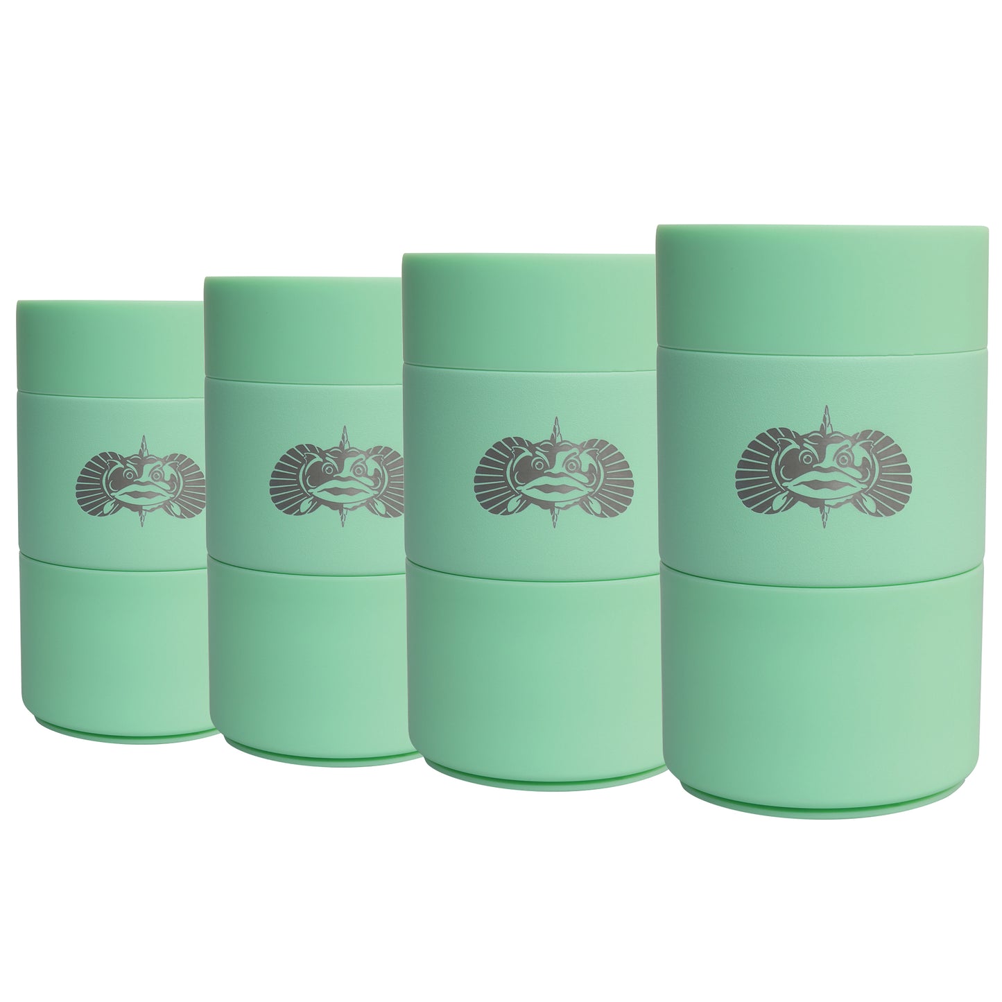 Non-Tipping Can Cooler - 4 Pack