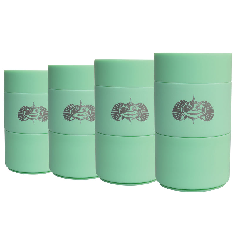 Toadfish Non-Tipping Can Cooler - 4 Pack Bundle - From