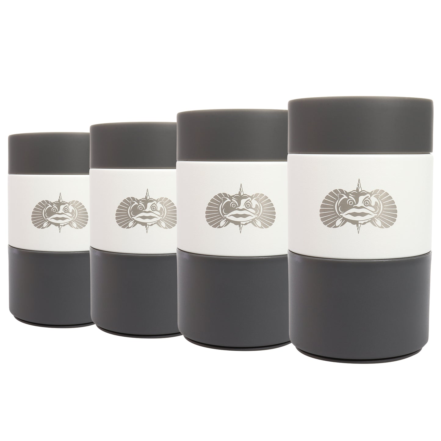 Non-Tipping Can Cooler - 4 Pack