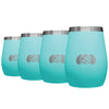 Non-Tipping Wine Tumblers - 4 Pack