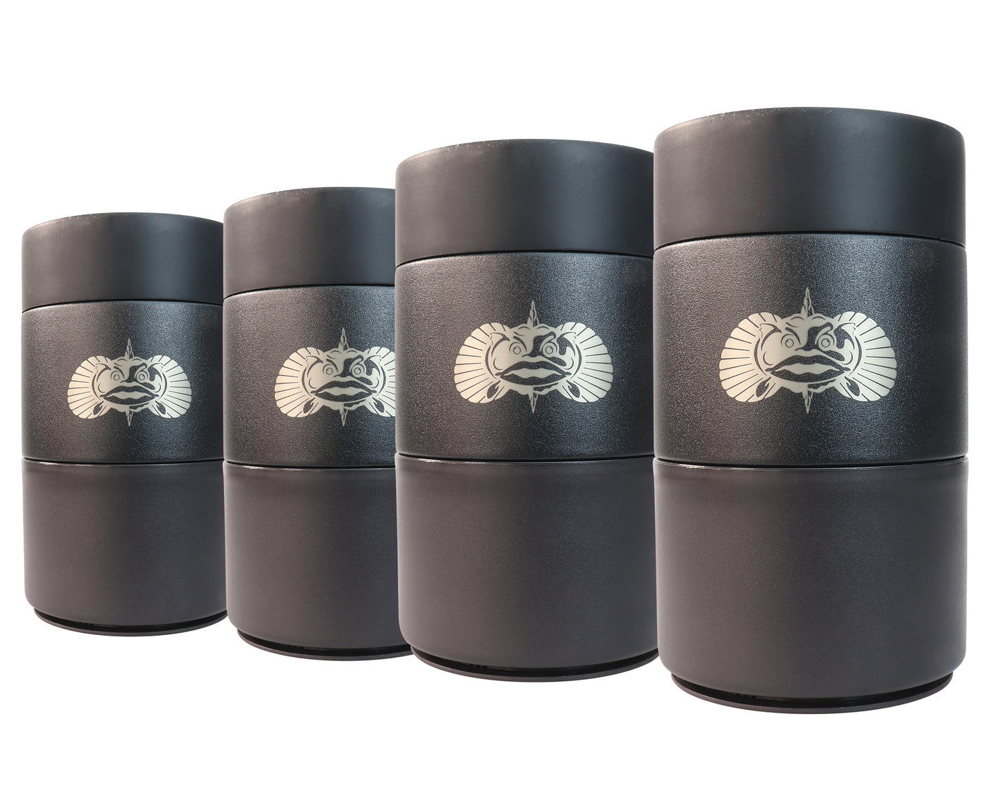 Non-Tipping Can Cooler - 4 Pack