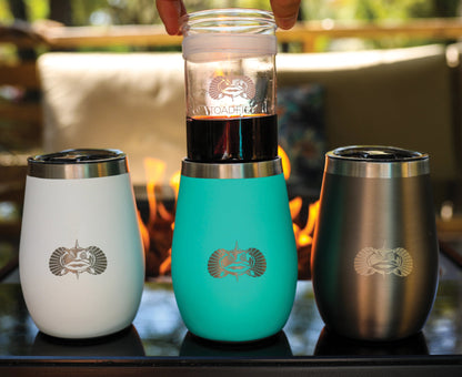 Non-Tipping Wine Tumbler Glass Insert